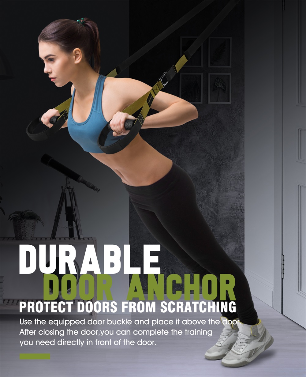 Suspension Trainer At Home Home Resistance Training Kit For All Levels Suspension Trainer Straps Suspension Straps